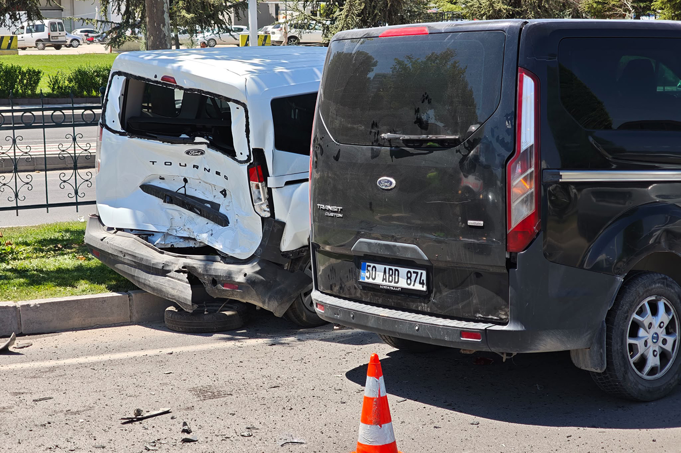 Malatya'da zincirleme kaza: 3 yaralı