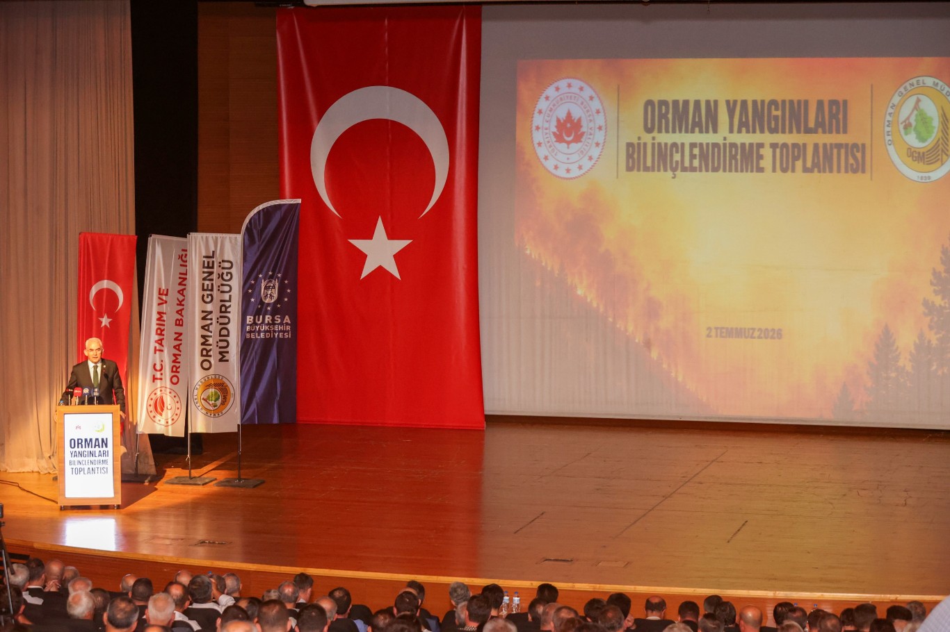 Bursa’da orman yangınlarıyla mücadelede koordinasyon toplantısı düzenlendi