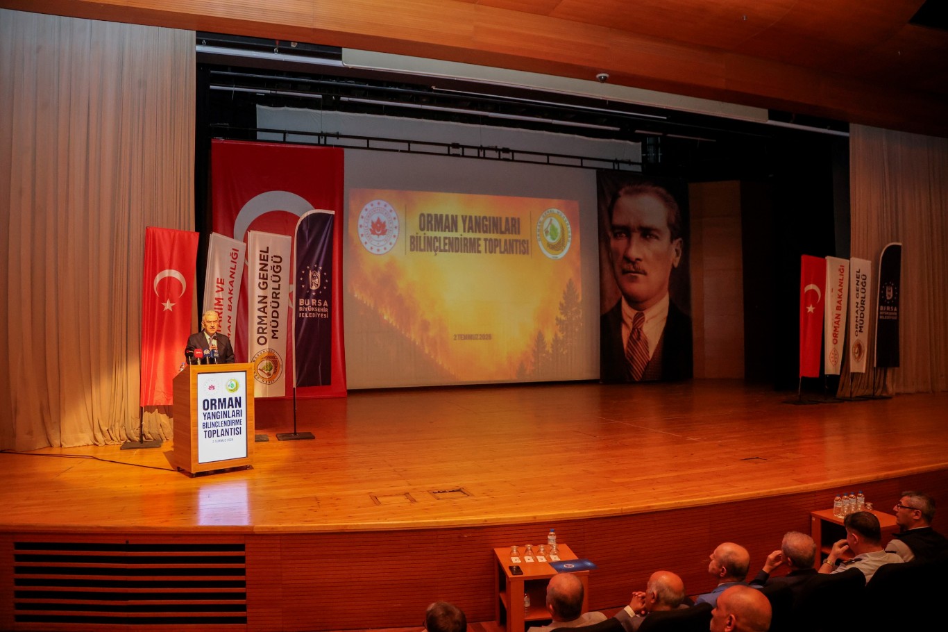 Bursa’da orman yangınlarıyla mücadelede koordinasyon toplantısı düzenlendi
