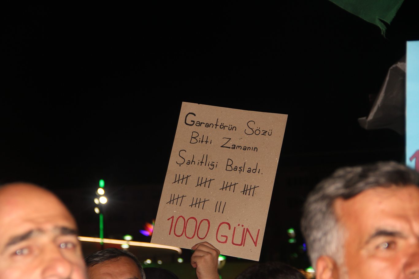 Gazze'deki soykırımın 1000'inci gününde Bingöl'den siyonist katliama tepki