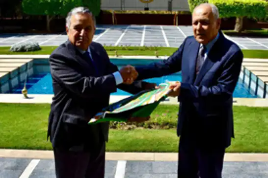 Nabil Fahmy officially assumes post as Arab League secretary-general