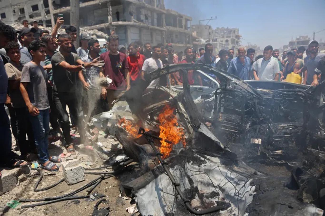 حماس: حملات به غزه، نقض آشکار حقوق بین‌الملل است
