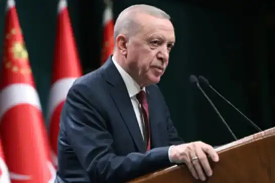 Cumhurbaşkanı Erdoğan, Letonya Cumhurbaşkanı Rinkevics ile görüştü