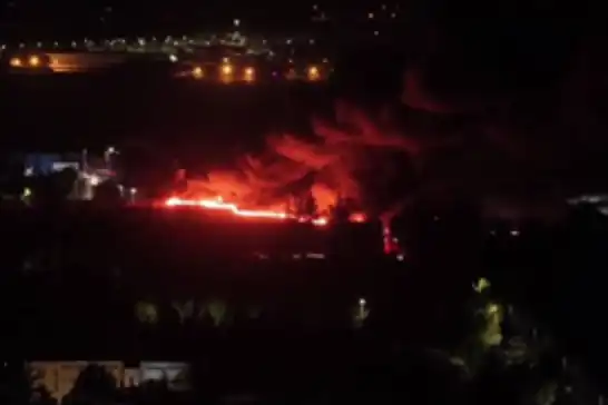 TUSAŞ fabrikasında yangın kontrol altına alındı