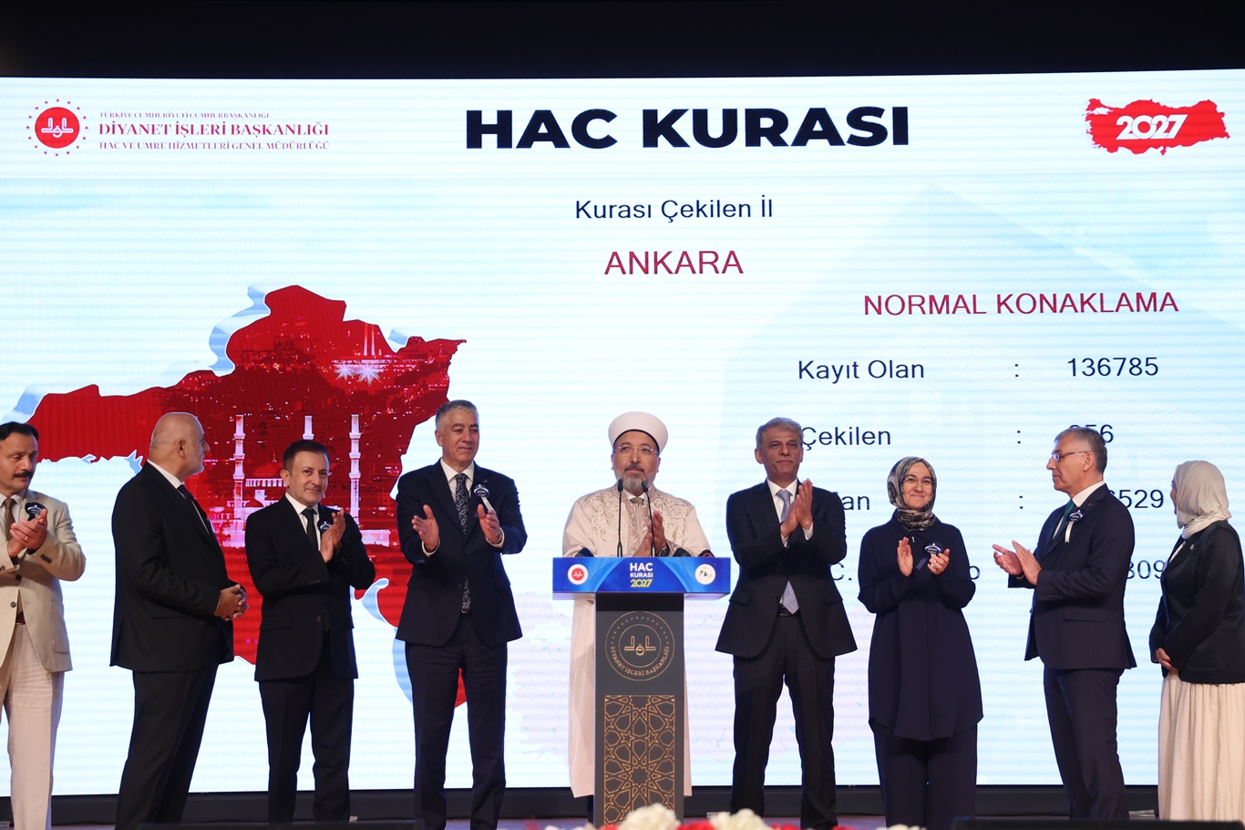 2027 yılı hac kuraları çekildi