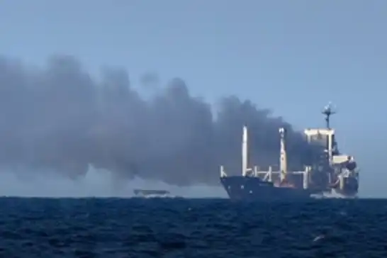 One crew member killed as Turkish cargo ship hit by drone attack in Black Sea