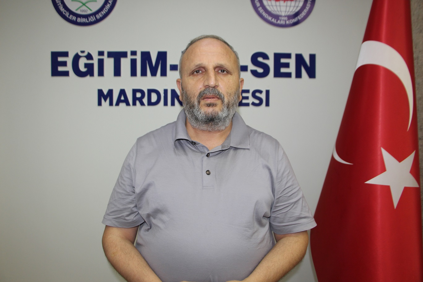 Memur-Sen ve Eğitim-Bir-Sen Mardin İl Başkanı Abdusselam Demir