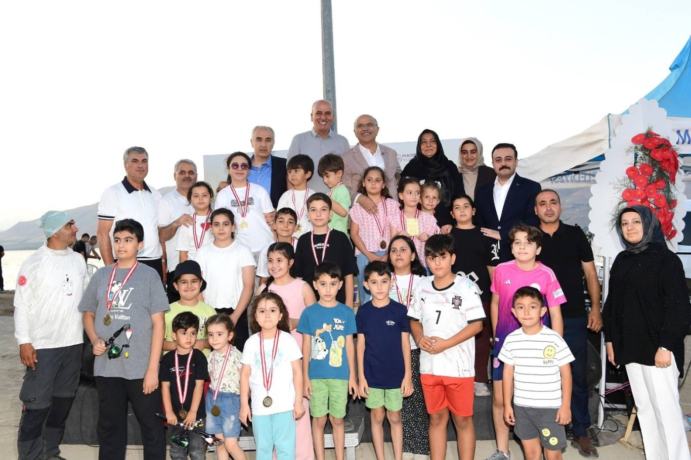 Malatya'da turna balığı yakalama yarışması uluslararası katılımla gerçekleştirildi