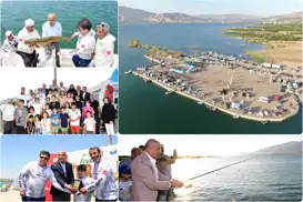 Malatya'da turna balığı yakalama yarışması uluslararası katılımla gerçekleştirildi