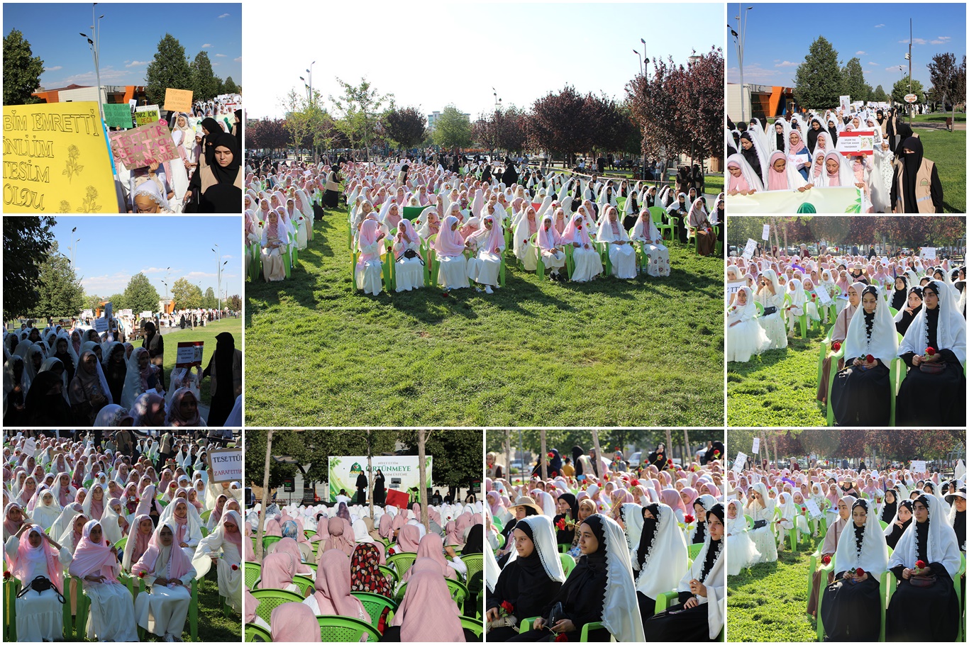 Gaziantep'te "Niyet Ettim Örtünmeye, Emrin Başım Üstüne" etkinliği düzenlendi
