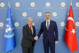Bakan Fidan, Guterres ile Kıbrıs ve Suriye'yi görüştü
