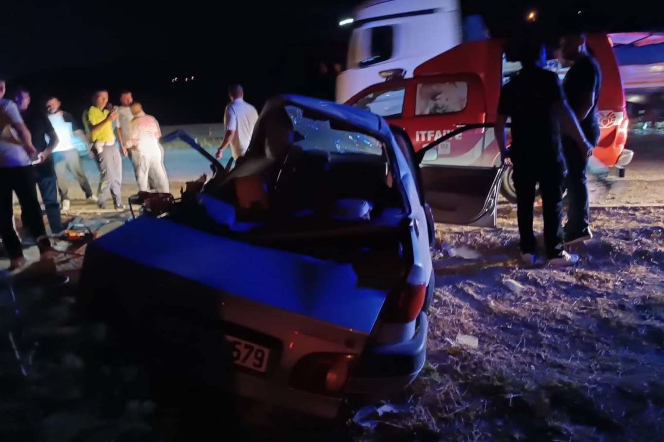 Malatya'da minibüs ile otomobil çarpıştı: Bir ölü