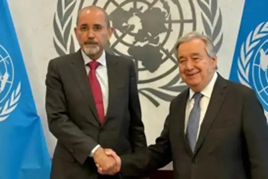 Guterres Ürdün Dışişleri Bakanı Safedi ile bölgesel gelişmeleri ele aldı