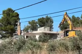 رژیم صهیونیستی خانه دو خانواده فلسطینی را در الخلیل تخریب کرد