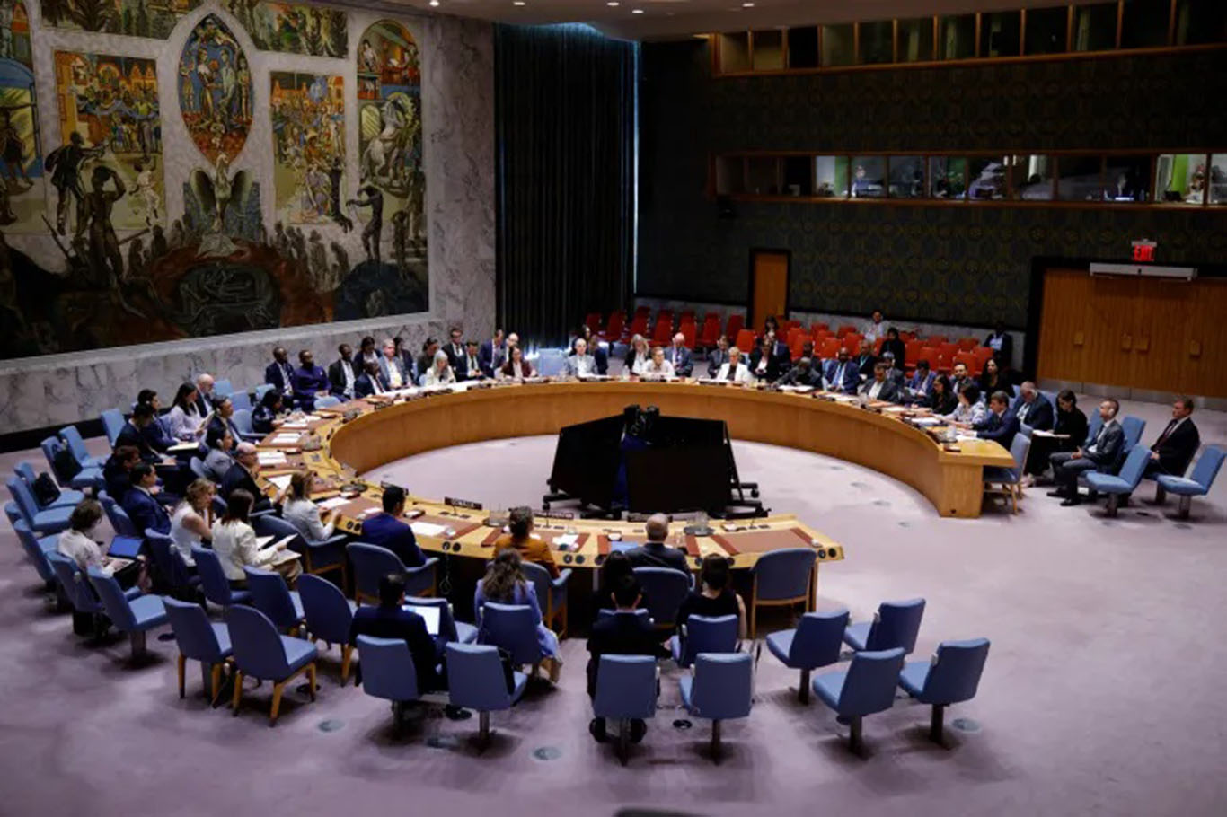 ئەمریکا لە کۆبوونەوەی ئەنجومەنی ئاسایشی نەتەوە یەکگرتووەکان بەجێ دەهێڵێت