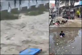 ژمارەی گیانلەدەستدان بەهۆی لافاو و بارانبارینی وەرزی لە پاکستان بۆ ١٠٩ کەس بەرزبووەوە