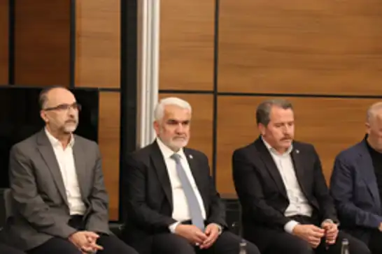 HÜDA PAR Genel Başkanı Yapıcıoğlu'ndan Memur-Sen Genel Başkanı Yalçın'a taziye ziyareti