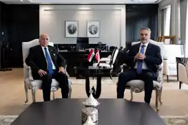 Dışişleri Bakanı Fidan, Iraklı mevkidaşı Hüseyin ile görüştü