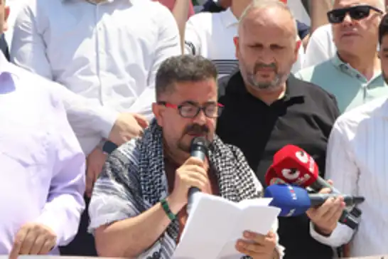 Gazze'de 1000'inci gün soykırıma karşı Mardin'de basın açıklaması düzenlendi