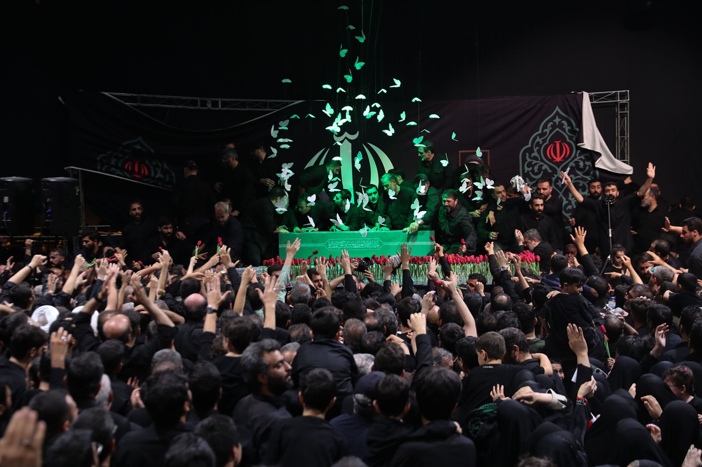 بەرپرسانی ١٠٠ وڵاتی جیهان بەشداری لە مەراسیمی پرسەی خامنەیی لە ئێران دەکەن