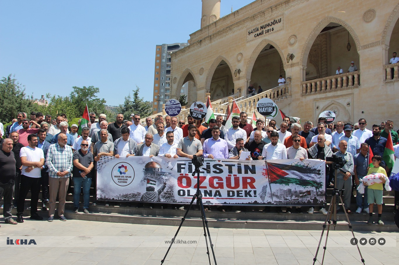 Mardin NGOs mark 1,000 days of Gaza genocide with solidarity rally