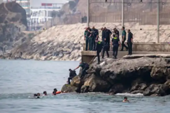 18 migrants die trying to cross to Spanish enclave of Ceuta from Morocco
