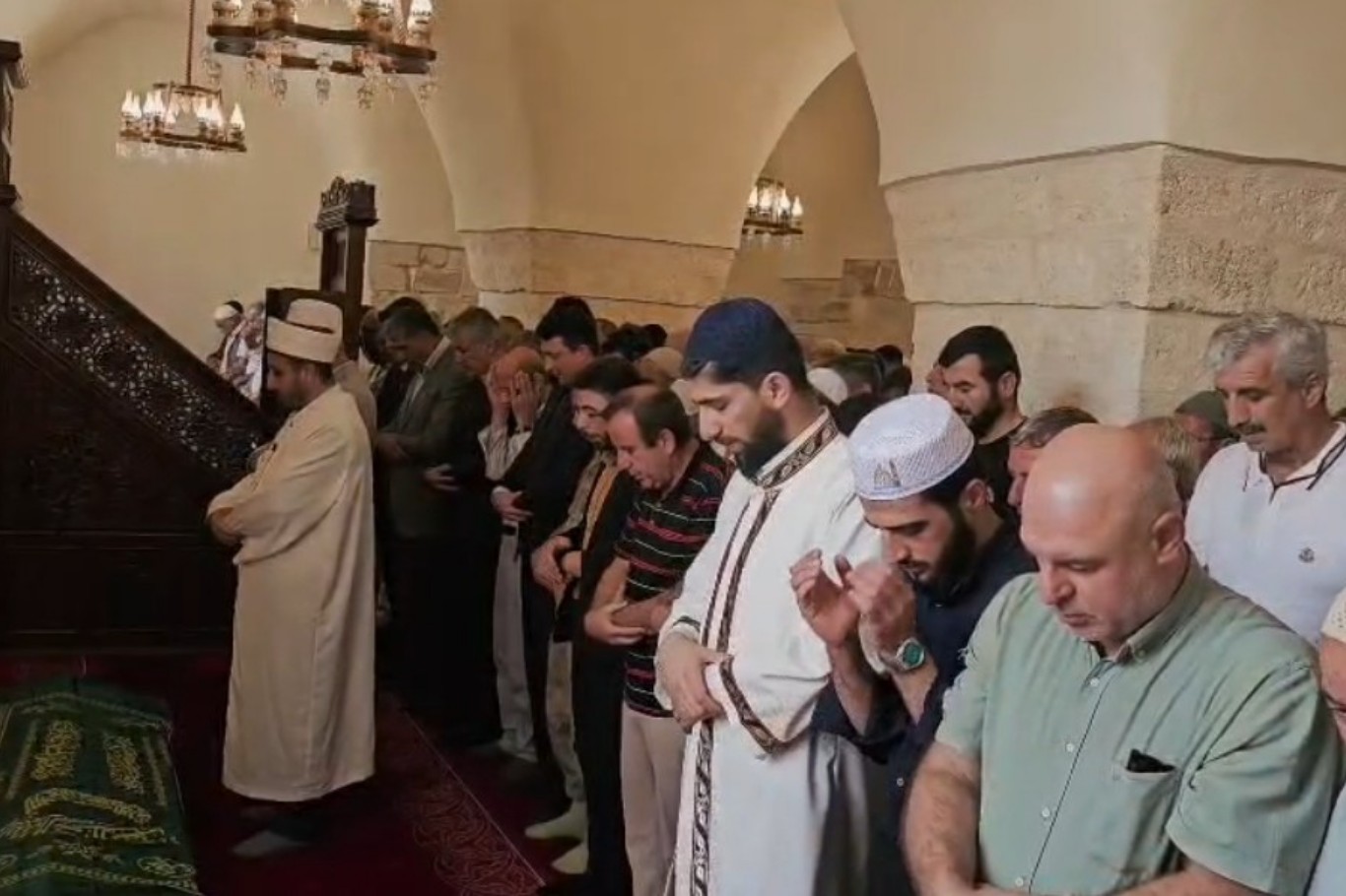 Mardin’de iş kazasında hayatını kaybeden itfaiye eri defnedildi