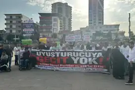 Diyarbakır'da "Madde bağımlılığına ve uyuşturucu baronlarına karşı tek yürek" etkinliği düzenlendi
