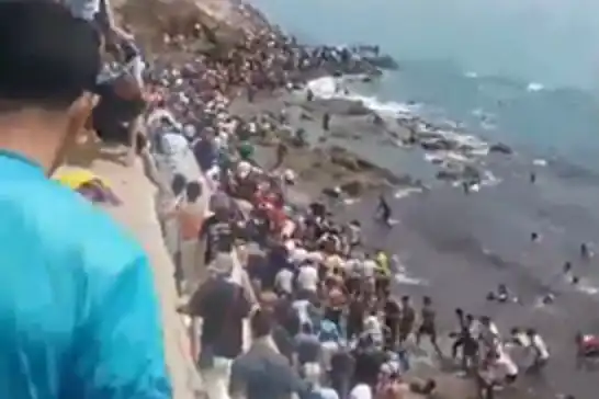 Spain reinforces Ceuta border after 60,000 migrants cross from Morocco