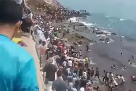 Spain reinforces Ceuta border after 60,000 migrants cross from Morocco