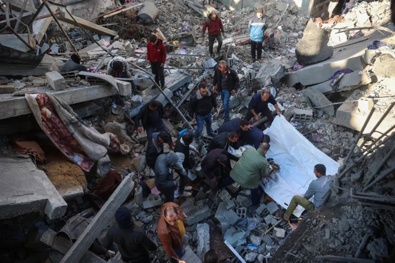 ژمارەی شەهیدەکان لە غەززە گەشتە ٧٣ هەزار و ٩٠ کەس