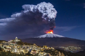 Mount Etna sends massive ash cloud over Sicily, causing travel chaos