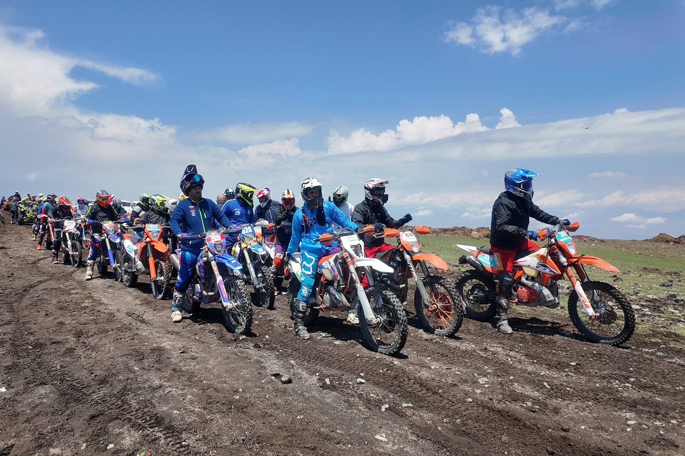 Ağrı Dağı ve Tendürek’te Türkiye Enduro ve ATV Şampiyonası'nda büyük heyecan