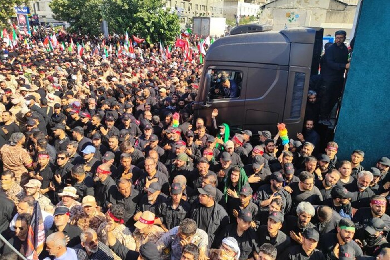 Millions gather in Tehran to bid farewell to martyr Ayatollah Khamenei