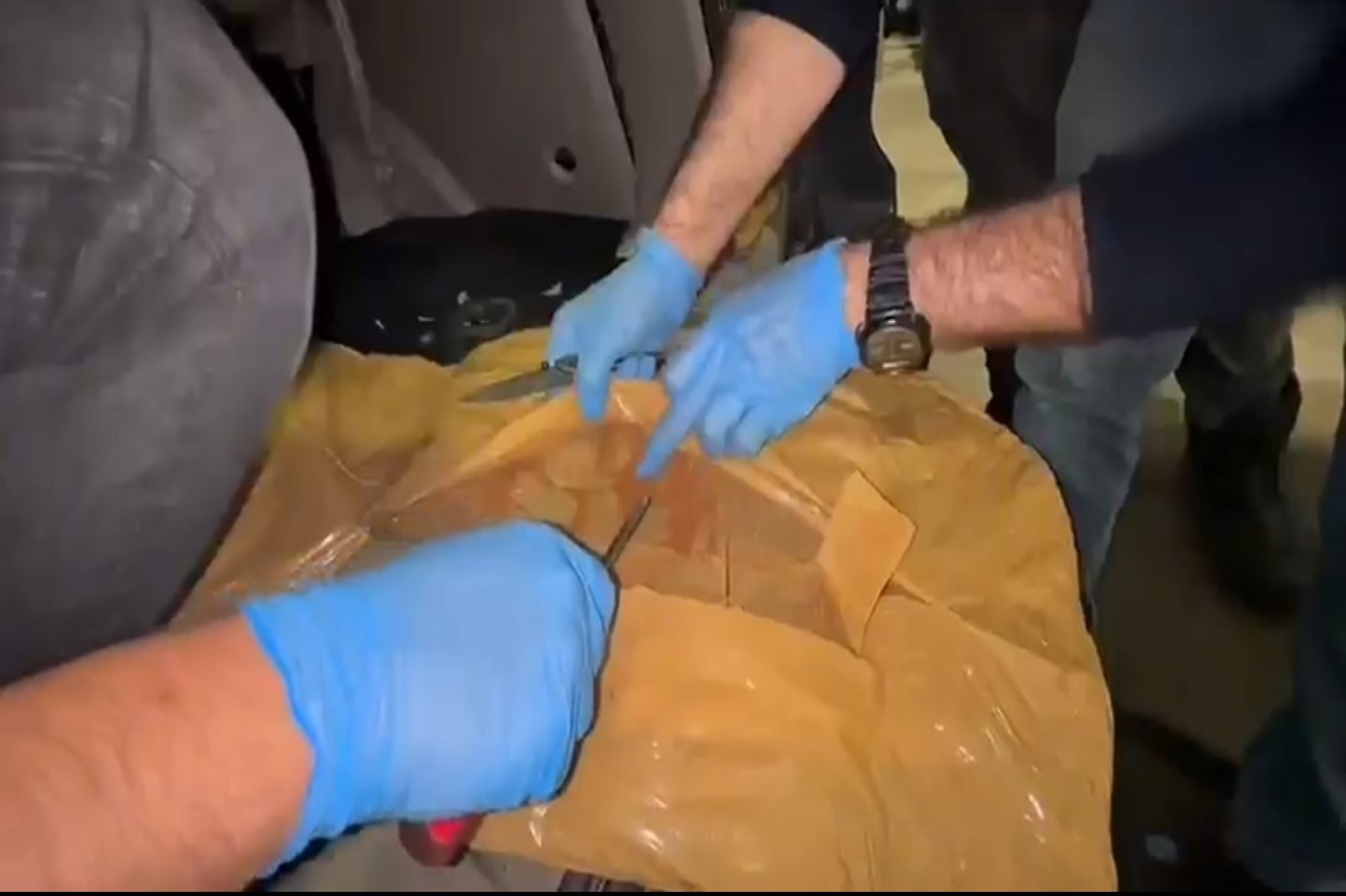 Ağrı'da ki uyuşturucu operasyonunda 79 kilogram afyon sakızı ele geçirildi