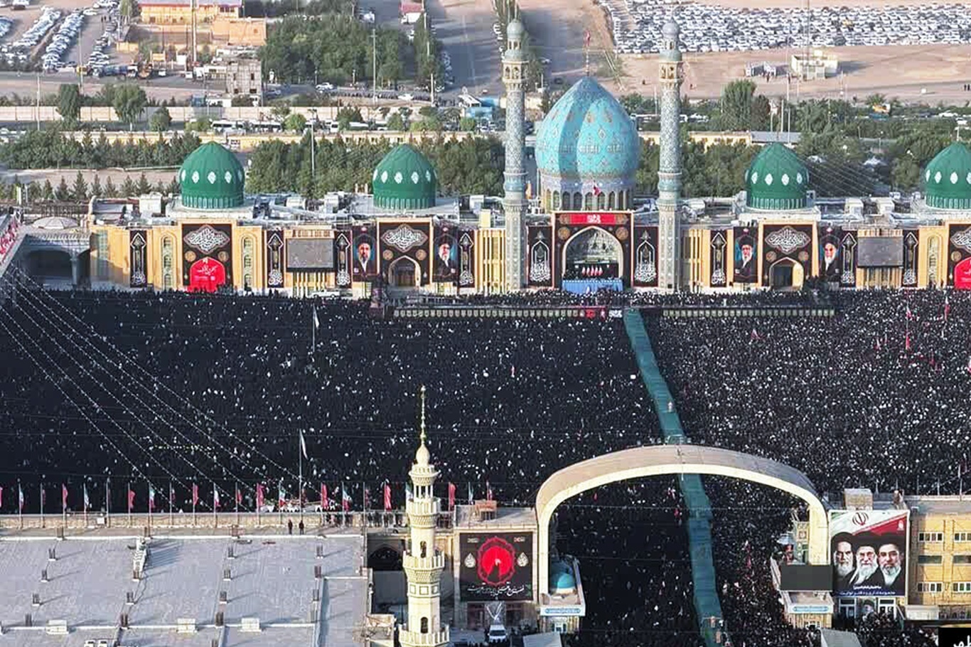 Millions join funeral procession for Ayatollah Khamenei in Qom following historic Tehran ceremony
