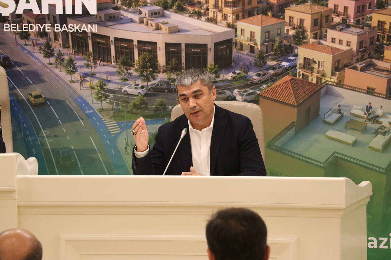Gazi Konut Yönetim Kurulu Başkanı ve Gaziantep Büyükşehir Belediyesi Başkan Vekili Mehmet Haz