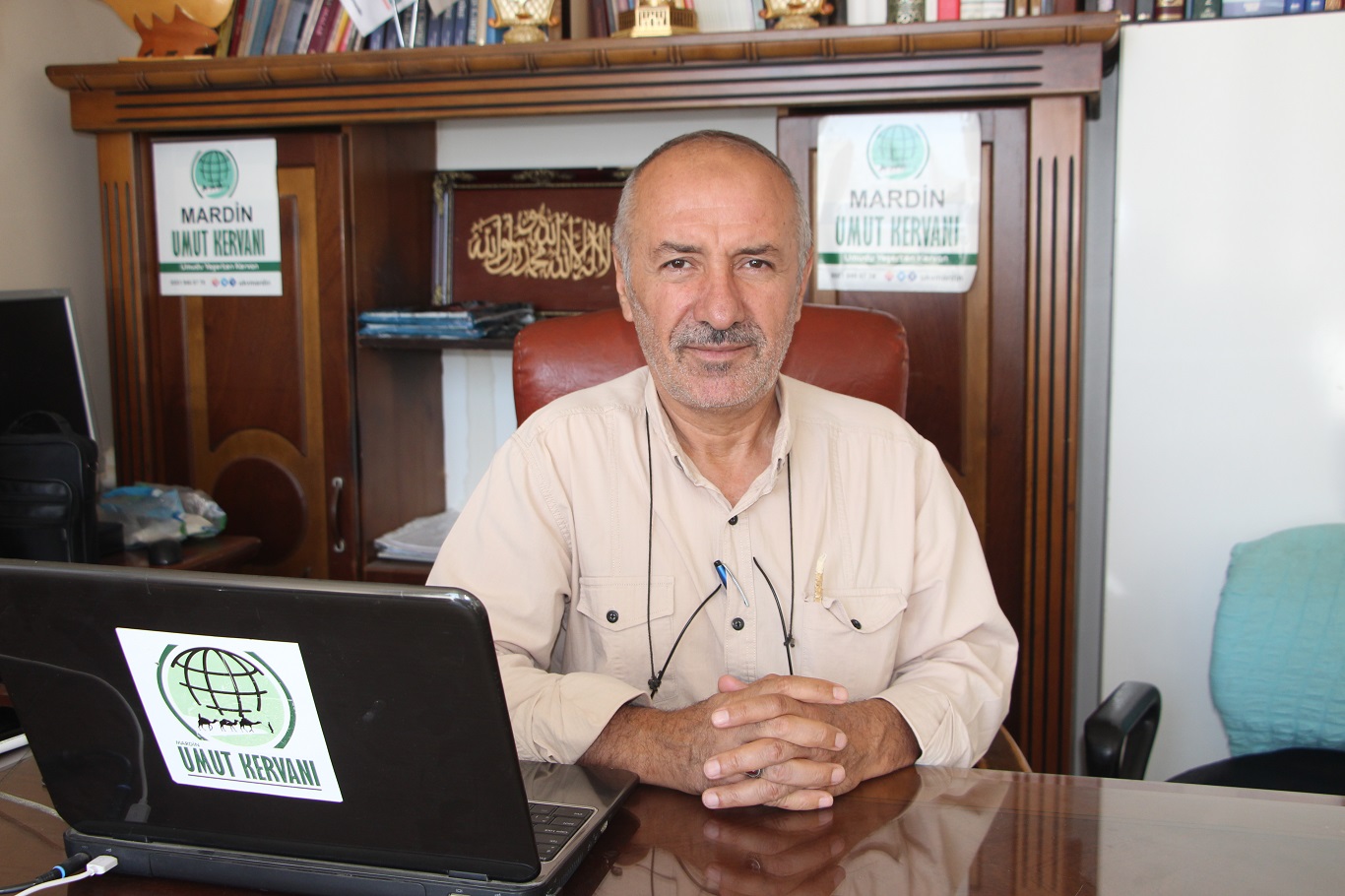 Umut Kervanı Mardin Başkanı Abdulaziz Önen