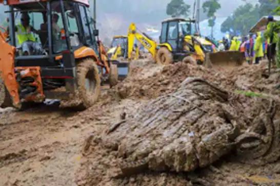 3 killed, 9 injured in landslide at India's Wayanad tunnel project