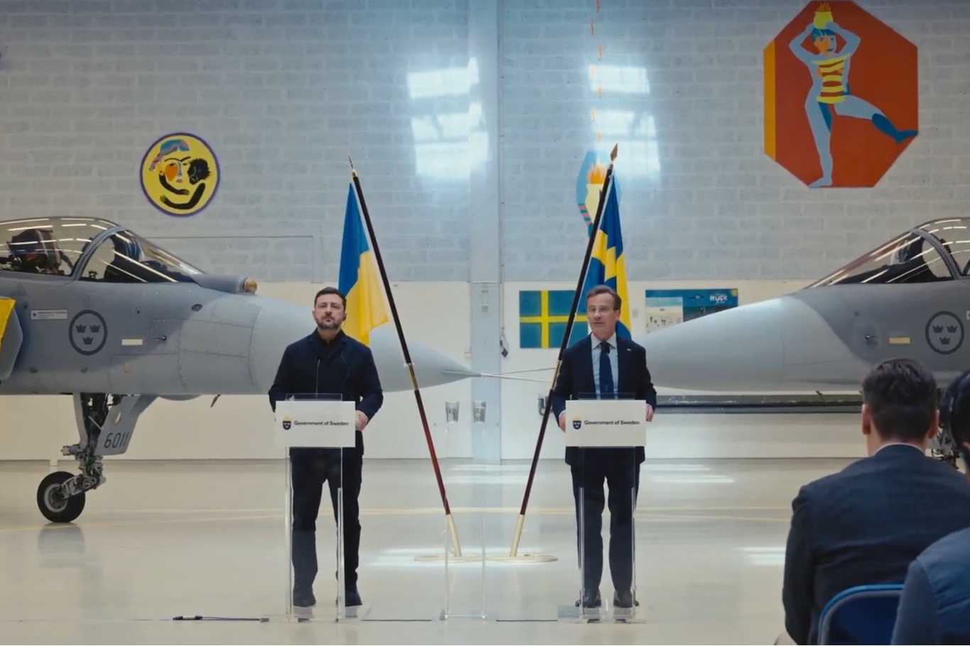 Sweden to sell Gripen jet fighters to Ukraine