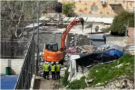 Rejîma îşxalker malên Filistîniyan xera dike
