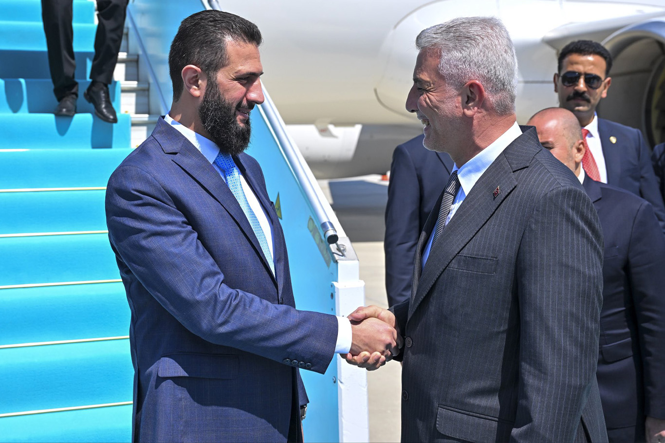 Syrian President Ahmed al-Sharaa arrives in Ankara for high-level talks