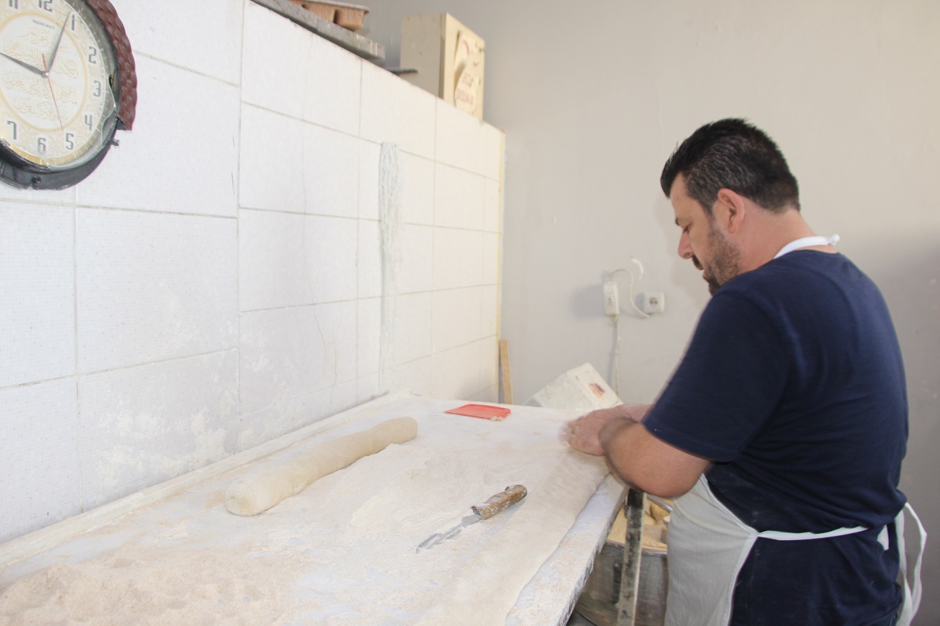 Mardin'e özgü yapılan ve yüksek lif ile mineral bakımından zengin olan ekmek: Bohça ekmeği