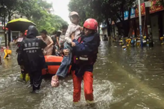 Floods kill 39 in southern China as Typhoon Bavi threatens east coast