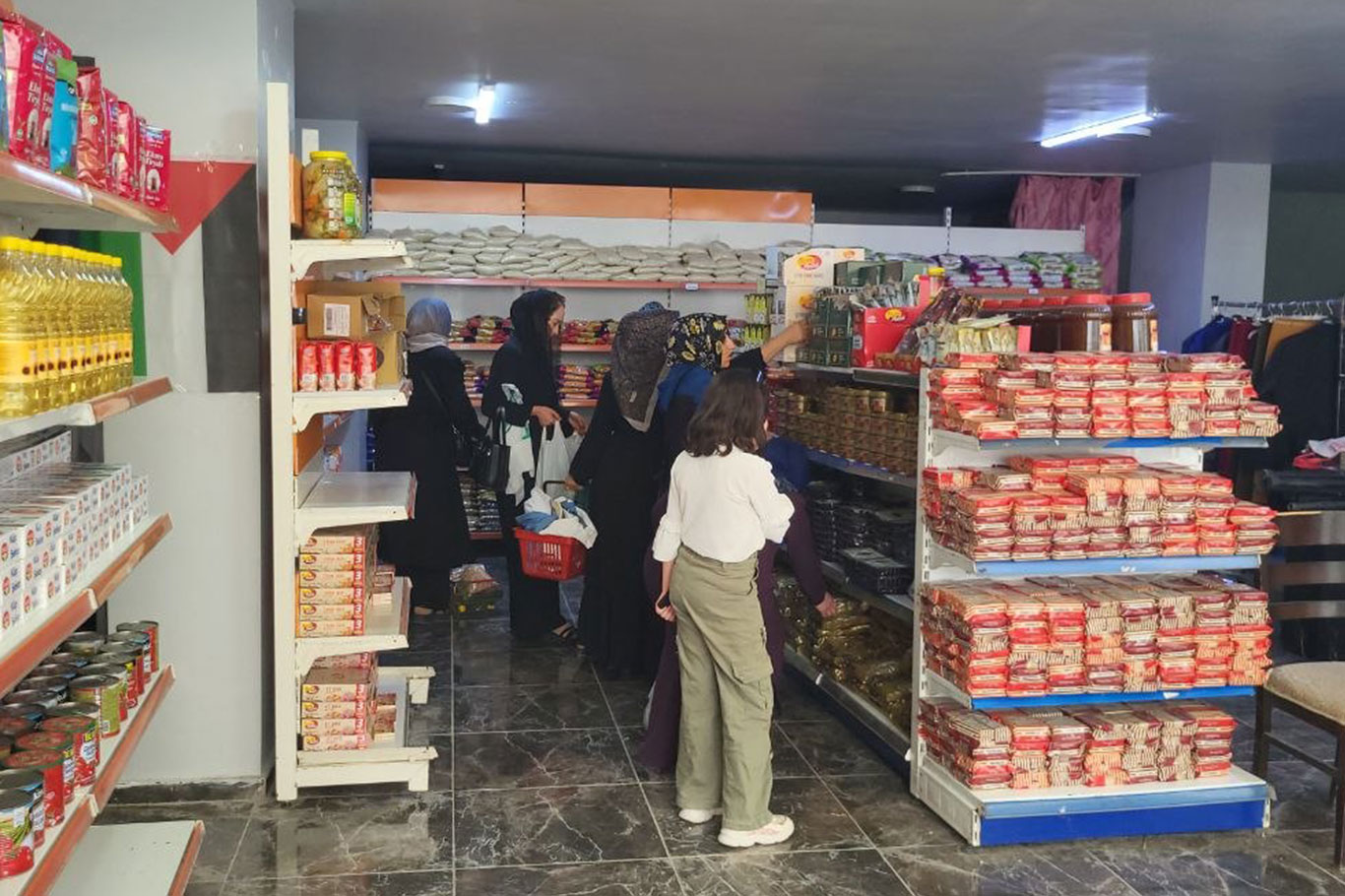 Van'da Umut Kervanı'ndan ihtiyaç sahibi ailelere yardım 