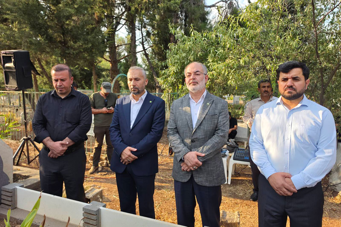 Merhum Mehmet Yavuz, vefatının 7. yılında kabri başında dualarla yad edildi