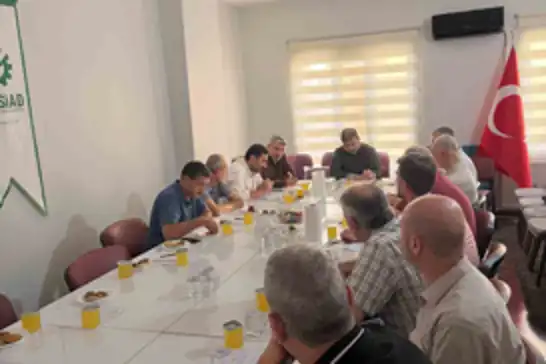 HAKSİAD Mardin Şubesi yönetim kurulu istişare toplantısını gerçekleştirdi