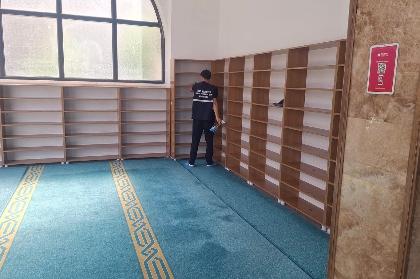 Siirt’te 194 ibadethanede yaz temizliği yapılıyor