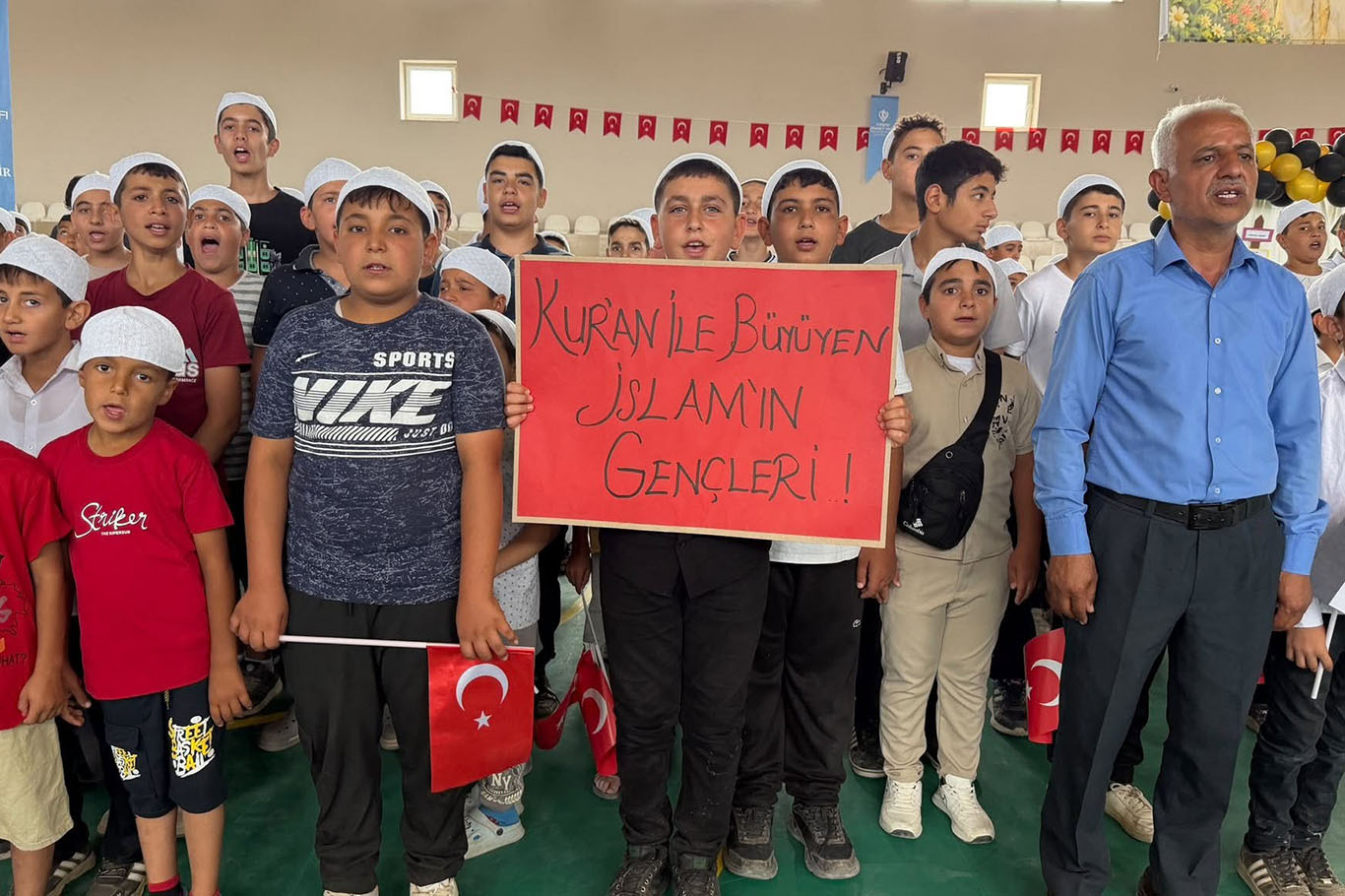 Doğanşehir'de Yaz Kur'an Kursları görkemli programla sona erdi