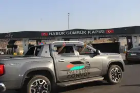 Uluslararası Filistin Konvoyu, Habur Sınır Kapısı’ndan geçiş yaptı